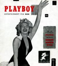 Portadas de los primeros números de la revista Playboy